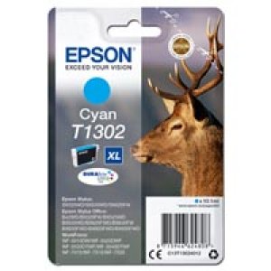 WYBIERZ JAKOŚĆ --> NOWY ORYGINALNY TUSZ DO DRUKAREK ATRAMENTOWYCH EPSON Stylus Office BX525WD BX535WD BX625FWD BX635FWD BX925FWD BX935FWD SX525WD SX620FW... - NIEBIESKI / CYAN - T1302 / C13T13024012