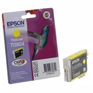 WYBIERZ JAKOŚĆ --> NOWY ORYGINALNY TUSZ DO DRUKAREK ATRAMENTOWYCH EPSON Stylus Photo PX700W PX710W PX780FW PX800FW PX810FW R265 R285 R360 RX560 RX585 RX685 - ŻÓŁTY / YELLOW - T080440 / C13T08044011