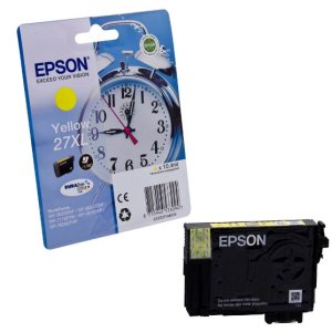 WYBIERZ JAKOŚĆ --> NOWY ORYGINALNY TUSZ DO DRUKAREK ATRAMENTOWYCH EPSON WorkForce WF-3620DWF WF-3640DTWF WF-7110DTW WF-7610DWF WF-7620DTWF WF-7710DWF WF-7210DTW - ŻÓŁTY / YELLOW - C13T27144012