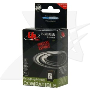 WYBIERZ JAKOŚĆ --> NOWY TUSZ 300XL DO DRUKAREK ATRAMENTOWYCH HP DeskJet D1660 D2560 D2660 D5560 F2420 F2480 F2492 F4210 F4224 F4280 F4580, ENVY 100 D410a 100 D411a... - CZARNY / BLACK - CC641EE 