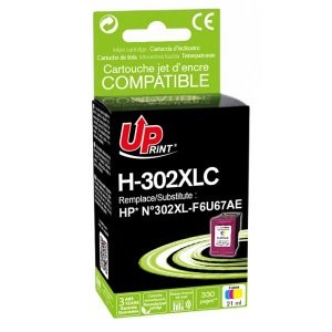 WYSYŁKA EXPRESS --> TUSZ KOLOROWY 302XL DO DRUKAREK ATRAMENTOWYCH HP ENVY All-in-One 4520 4521 4522 4523 4524, OfficeJet 3830 4650, Ink Advantage 3835... - TRÓJKOLOROWY / TRICOLOR - F6U67AE / HP302XL