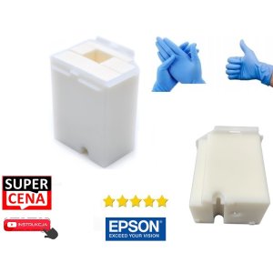 BŁĄD DRUKARKI EPSON -> WYMIEŃ ORYGINALNY POJEMNIK NA TUSZ POCHŁANIACZ TUSZU EPSON ET1810 ET2710 ET2711 ET2712 ET2714 ET2715 ET2720 ET2721 ET2726 ET2800 ET2810 ET2811 ET2812 ET2814 ET2815 ET2820 ET2821