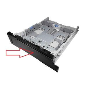NOWA PRZEDNIA OSŁONA / FRONT KASETY , KASETA , PLASTIKOWY UCHWYT KASETY NA PAPIER TRAY2 DO DRUKAREK Z SERII HP LASERJET M401 / M425 - RM1-9137