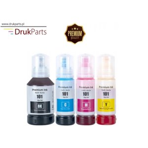 PROMOCJA > NOWE TUSZE PREMIUM EPSON 101 ZESTAW CMYK KOMPLET TUSZY EPSON L4150 L4160 L4260 L4266 L6160 L6165 L6170 L6190 L6196 L6260 L6270 L6290 L14150 - BCMY C13T03V14A C13T03V24A C13T03V34A C13T03V44