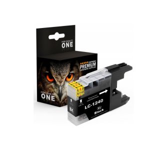 PROMOCJA > NOWY TUSZ PREMIUM DO DRUKAREK ATRAMENTOWYCH BROTHER DCP-J525W DCP-J725DW DCP-J925DW MFC-J430W MFC-J5910DW MFC-J625DW MFC-J6510DW MFC-J6710DW MFC-J6910DW MFC-J825DW - BLACK - LC-1240BK