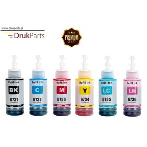 PROMOCJA --> PREMIUM TUSZE EPSON 673 ZESTAW / KOMPLET NOWYCH TUSZY DO DRUKAREK EPSON L1800 / L800 , ECOTANK L805 L810 L850 - BLACK + CYAN + MAGENTA + YELLOW + LIGHT CYAN + LIGHT MAGENTA