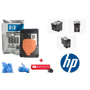 NOWA ORYGINALNA GŁOWICA CZARNA / BLACK DO DRUKAREK HP DeskJet GT 5810 GT 5820 , Smart Tank Wireless 457 , Ink Tank 115 310 311 315 316 318 319 410 411 412 415 416 418 419 - M0H51A + INSTRUKCJA WYMIANY