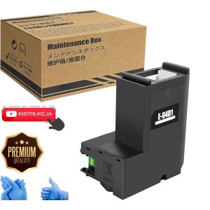 PROMOCJA -->T04D1 / T04D100 -> PREMIUM MAINTENANCE BOX , POJEMNIK NA TUSZ DO DRUKAREK EPSON EcoTank ET-2700 ET-2750 ET-3700 ET-3750 ET-4750 ET-M1140 ET-M1170 ET-M1180 ET-M2170 ET-M3140 ...