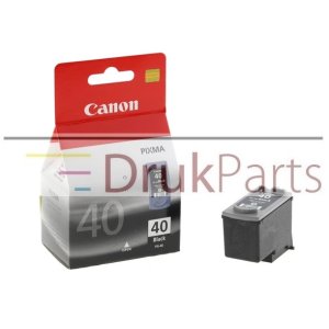 ORYGINALNY TUSZ CZARNY DO DRUKAREK ATRAMENTOWYCH CANON PIXMA IP1200, IP1300, IP1600, IP1700, IP1800, IP2200, IP2500, MP150, MP160, MP170, MP180, MP450, MP460, FAX JX200, FAX JX500 - PG-40, 16 ml.