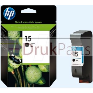 ORYGINALNY TUSZ CZARNY DO URZĄDZEŃ ATRAMENTOWYCH HP - C6615DE, HP15 - 25 ml.