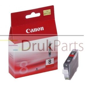 ORYGINALNY TUSZ CZERWONY DO DRUKAREK ATRAMENTOWYCH CANON PIXMA PRO 9000 - CLI-8R, 0626B001 - 13 ml.