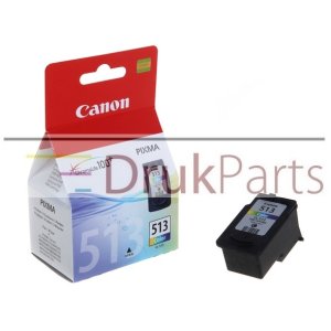 ORYGINALNY TUSZ KOLOROWY DO DRUKAREK ATRAMENTOWYCH CANON PIXMA MP240 / MP250 / MP252 / MP260 / MP270 / MP272 / MP280 / MP490 / MP495 / MX320 / MX330 / MX410 / MX420 - CL-513, 2971B001 - 12 ml.