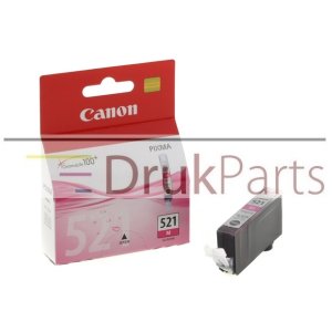 ORYGINALNY TUSZ PURPUROWY DO DRUKAREK ATRAMENTOWYCH CANON IP3600 / IP4600 / IP4700 / MP540 / MP550 / MP560 / MP620 / MP630 / MP640 / MP980 / MP990 / MX860 / MX870 - CLI-521M, 2935B001 - 9 ml. 