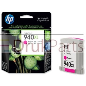 ORYGINALNY TUSZ PURPUROWY DO URZĄDZEŃ ATRAMENTOWYCH HP OFFICEJET PRO 8000 / OFFICEJET PRO 8500 - C4908AE, HP940XL 