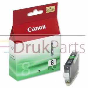 ORYGINALNY TUSZ ZIELONY DO DRUKAREK ATRAMENTOWYCH CANON PIXMA PRO 9000 - CLI-8G, 0627B001 - 13 ml.