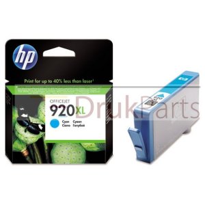 ORYGINALNY TUSZ NIEBIESKI XL DO DRUKAREK ATRAMENTOWYCH HP OFFICEJET 6000 / 6500 / 6500A / 7000 / 7500A - CD972AE, HP920XL