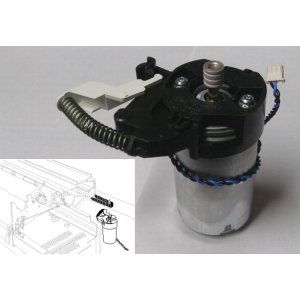 SILNIK KARETKI - CARRIAGE MOTOR ASSEMBLY DO PLOTERÓW HP DESIGNJET 430, 450C, 488CM - C4713-60092
