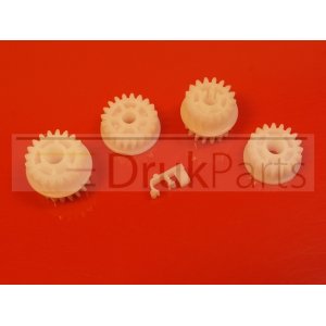 KOŁO , KÓŁKA , ZĘBATKI ZESPOŁU GRZEJNEGO , KOMPLET ZĘBATEK , ZESTAW KÓŁEK FUSERA DO DRUKAREK HP LASER JET P3005 / M3027 / M3035 - RU5-0956 , RU5-0957 , RU5-0958 , RU5-0959 , RC2-0657 , CB414-67923 