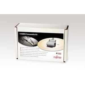 KOMPLET , ZESTAW , ROLKA , ROLKI POBIERANIA PAPIERU + SEPARATORY PAPIERU DO SKANERÓW FUJITSU fi-5530C2 , fi-5530C - CON-3334-004A , PA03334-0001 , PA03334-0002