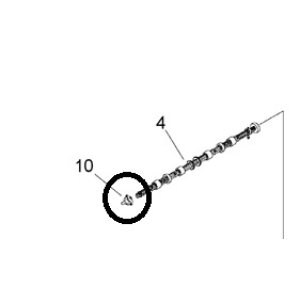NOWA ORYGINALNA PANEWKA ROLKI WYJŚCIOWEJ , BUSHING SHAFT DELIVERY ROLLER DO DRUKAREK HP LASERJET P3015 / M521 / M525