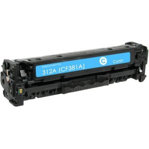NOWY TONER , KASETA , WKŁAD DO DRUKAREK LASEROWYCH Z SERII HP Color LaserJet Pro M476 - HP CF381A 2,7K Cyan - NOWY ZAMIENNIK
