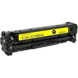 NOWY TONER , KASETA , WKŁAD DO DRUKAREK LASEROWYCH Z SERII HP Color LaserJet CM2320 , CP2015 / CP2025, Pro 300 M351 / M375, Pro 400 M451 / M475, Pro M476 - HP CF382A 2,7K Yellow - NOWY ZAMIENNIK