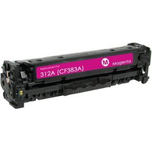NOWY TONER , KASETA , WKŁAD DO DRUKAREK LASEROWYCH Z SERII HP Color LaserJet CM2320 , CP2015 / CP2025, Pro 300 M351 / M375, Pro 400 M451 / M475, Pro M476 - HP CF383A 2,7K Magenta - NOWY ZAMIENNIK