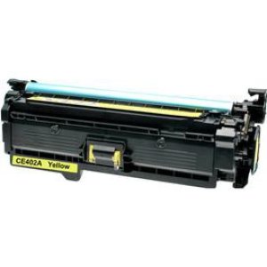 NOWY TONER , KASETA , WKŁAD DO DRUKAREK LASEROWYCH Z SERII HP LaserJet Enterprise 500 Color M551 / M570 / M575 - HP CE402A 6K Yellow - NOWY ZAMIENNIK