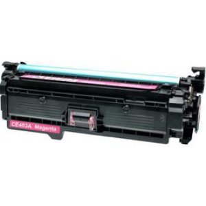 NOWY TONER , KASETA , WKŁAD DO DRUKAREK LASEROWYCH Z SERII HP LaserJet Enterprise 500 Color M551 / M570 / M575 - HP CE403A 6K Magenta - NOWY ZAMIENNIK