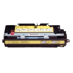 NOWY TONER , KASETA , WKŁAD DO DRUKAREK LASEROWYCH Z SERII HP Color LaserJet 3500 / 3550 - HP Q2672A 4K Yellow - NOWY ZAMIENNIK