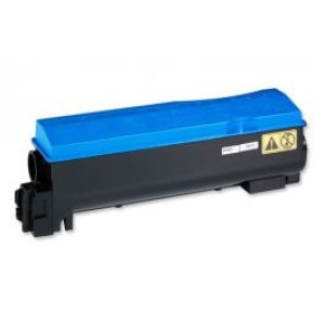 NOWY TONER , KASETA , WKŁAD DO DRUKAREK LASEROWYCH Z SERII Kyocera FS-C5200 ,  Utax CLP3621 - Kyocera TK-550C, 1T02HMCEU0 6K Cyan - NOWY ZAMIENNIK