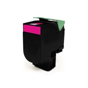 NOWY TONER , KASETA , WKŁAD DO DRUKAREK LASEROWYCH Z SERII Lexmark CX310 / CX410 / CX510 - Lexmark 80C0S30 2K Magenta - NOWY ZAMIENNIK