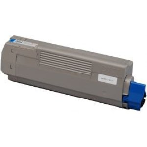 NOWY TONER , KASETA , WKŁAD DO DRUKAREK LASEROWYCH Z SERII OKI C610 - OKI 44315307 6K Cyan - NOWY ZAMIENNIK