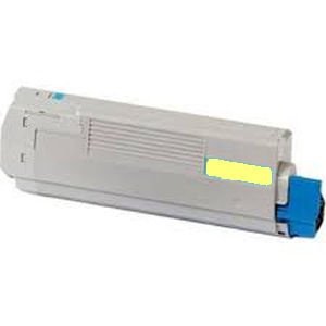 NOWY TONER , KASETA , WKŁAD DO DRUKAREK LASEROWYCH Z SERII OKI C822 - OKI 44844613 7,3K Yellow - NOWY ZAMIENNIK