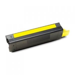 NOWY TONER , KASETA , WKŁAD DO DRUKAREK LASEROWYCH Z SERII OKI C5100 / C5150 / C5200 / C5300 / C5400 / C5510 - OKI 42127405 5K Yellow - NOWY ZAMIENNIK