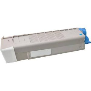 NOWY TONER , KASETA , WKŁAD DO DRUKAREK LASEROWYCH Z SERII OKI C5650 / C5750 - OKI 43872307 2K Cyan - NOWY ZAMIENNIK