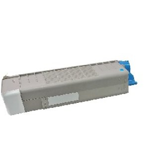 NOWY TONER , KASETA , WKŁAD DO DRUKAREK LASEROWYCH Z SERII OKI C5850 / C5950 - Oki 43865723 6K Cyan - NOWY ZAMIENNIK
