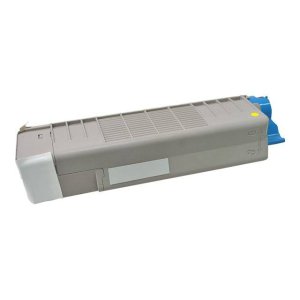 NOWY TONER , KASETA , WKŁAD DO DRUKAREK LASEROWYCH Z SERII OKI C5850 / C5950 - OKI 43865721 6K Yellow - NOWY ZAMIENNIK